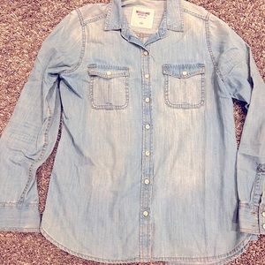 Mossimo brand denim shirt for women